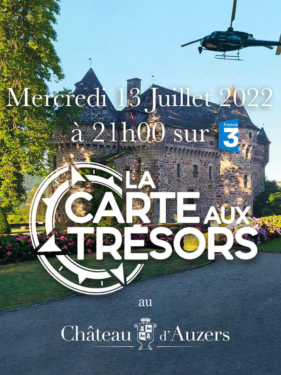 France 3 la carte aux trésors chateau d'auzers