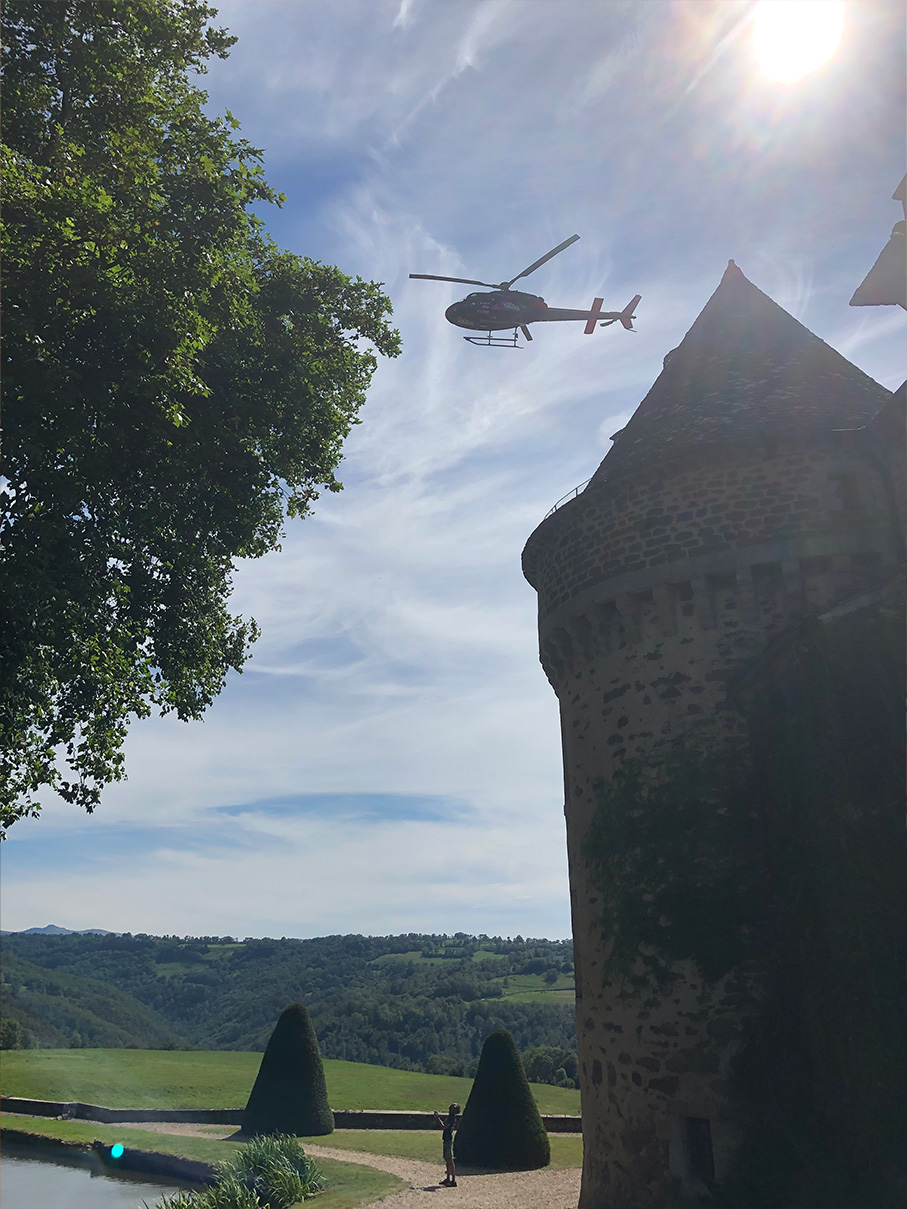 France 3 cantal chateau d'auzers