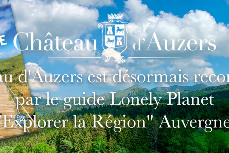 lonely planet recommande le château d'auzers en auvergne